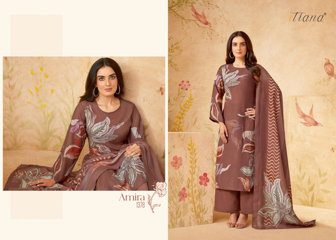 Amira By Sahiba Handwork Muslin Silk Printed Cotton Dress Material Orders In India